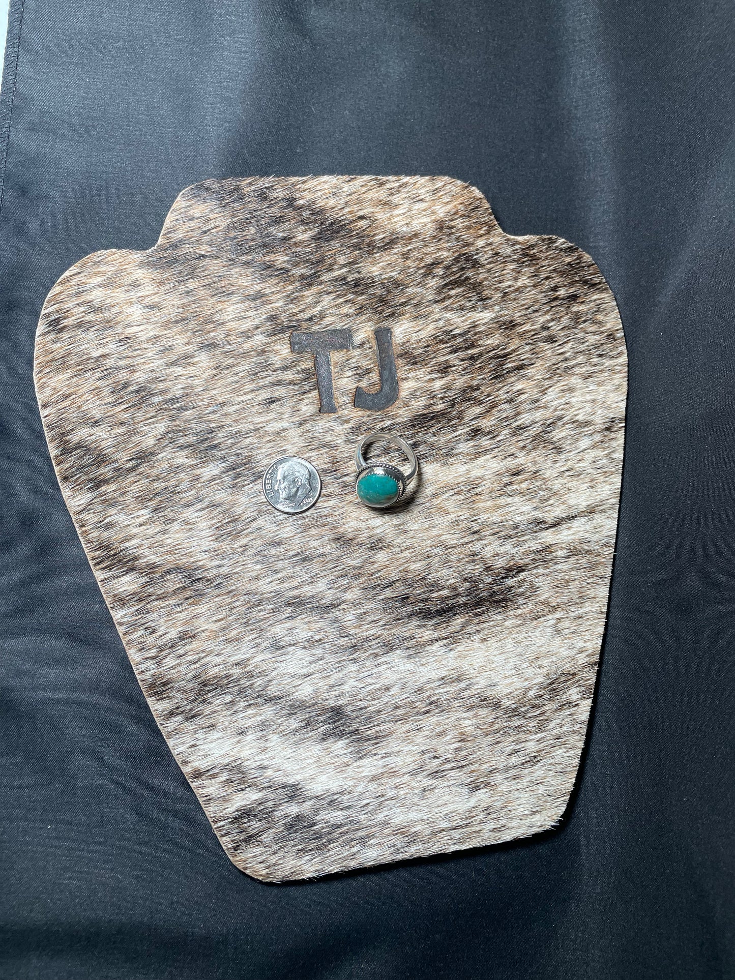 Royston Turquoise Sterling silver ring {size 6}