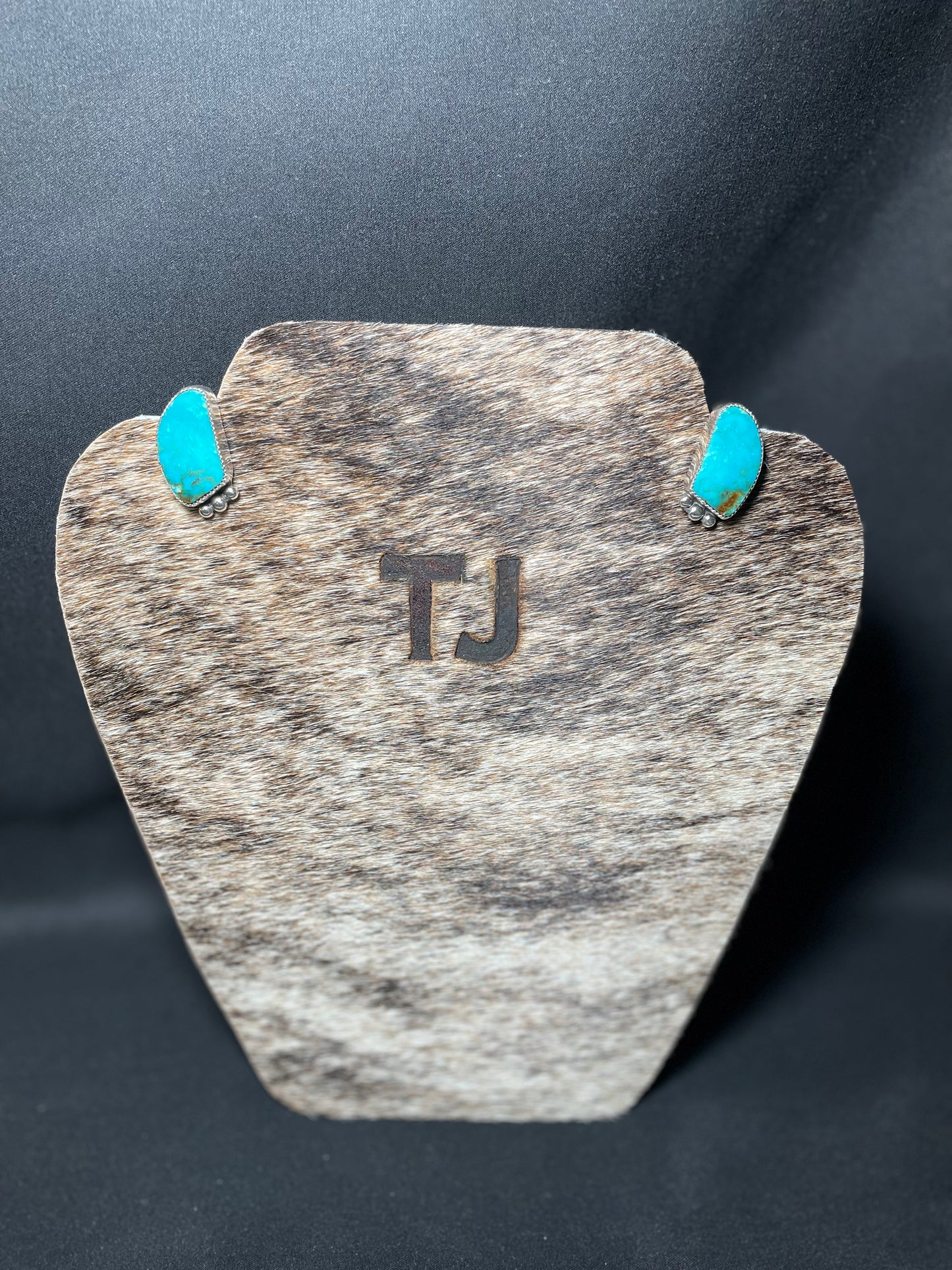 Turquoise Mountain studs with BB's