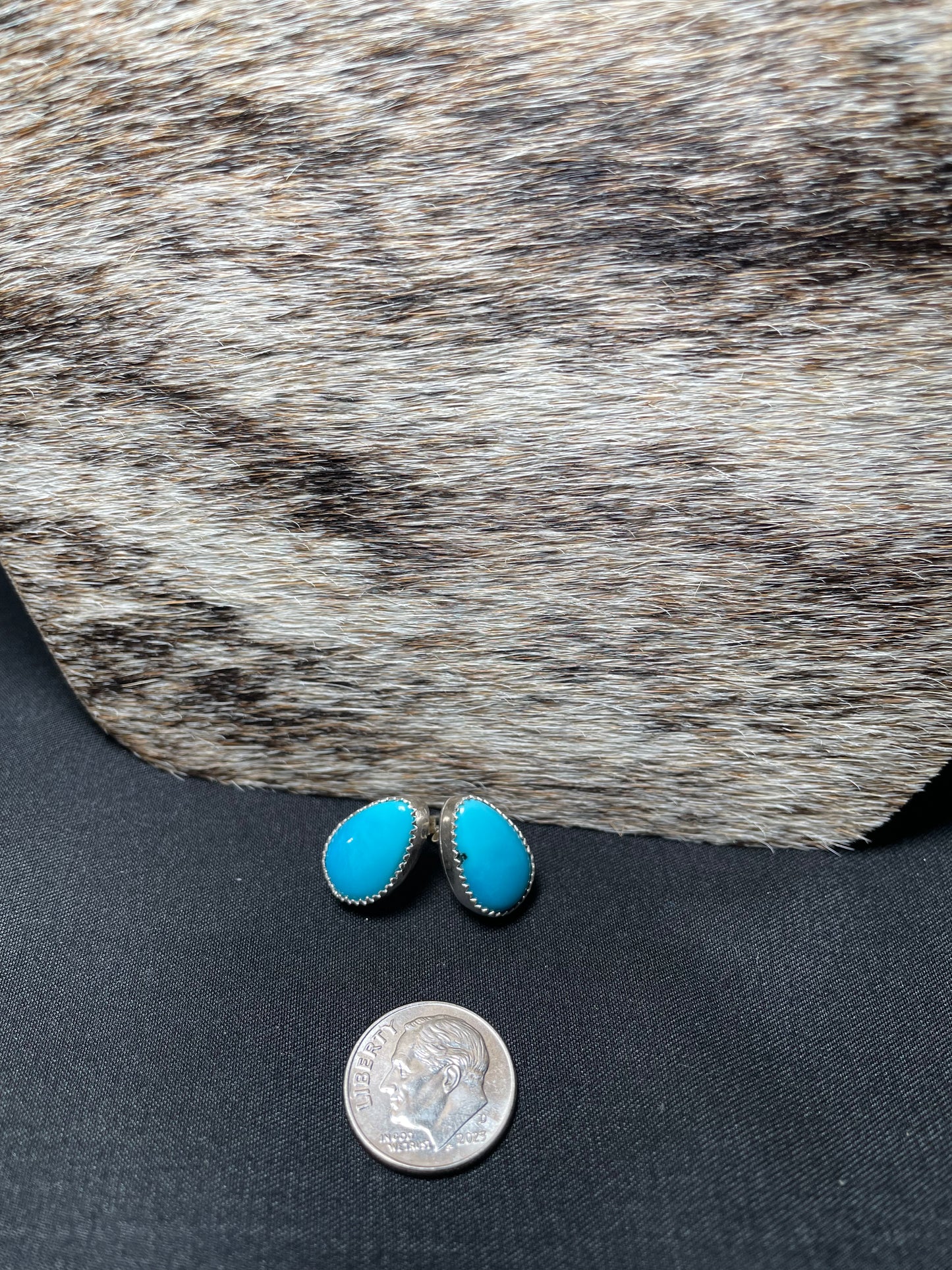 Turquoise studs