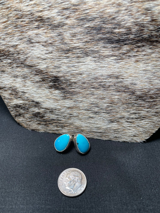 Turquoise studs