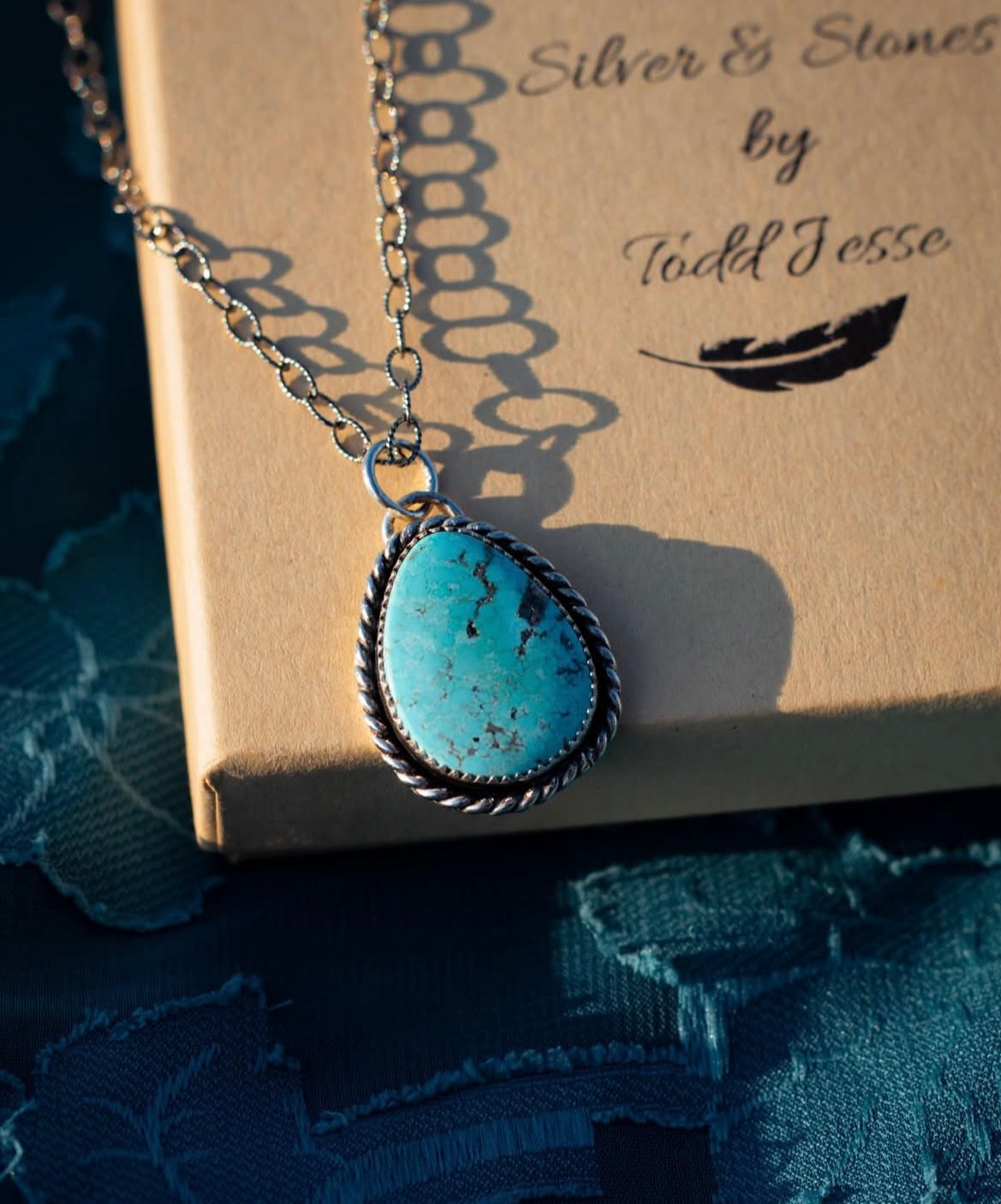 Morenci Turquoise Pendant